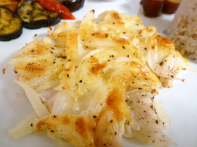 鶏のささみのチーズ焼き!